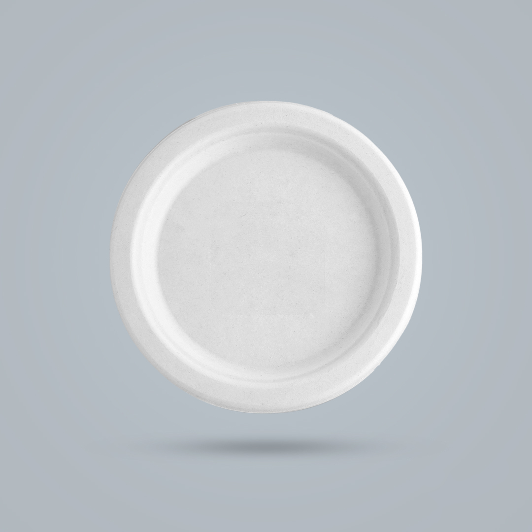Round Bagasse Plate Image