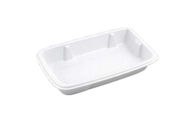 Bagasse Food Container with Lid Image