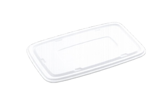 Bagasse Food Container with Lid Image