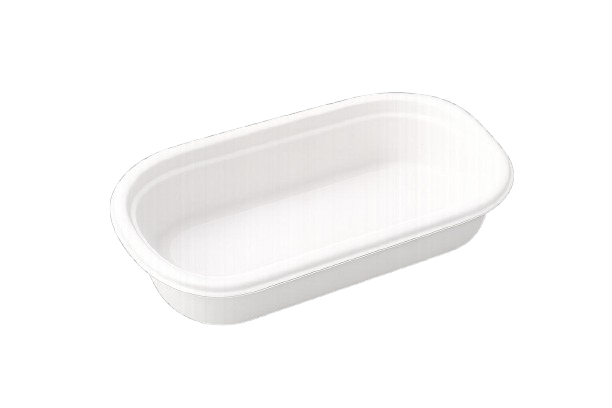 Bagasse Oval Bowl with Lid Image