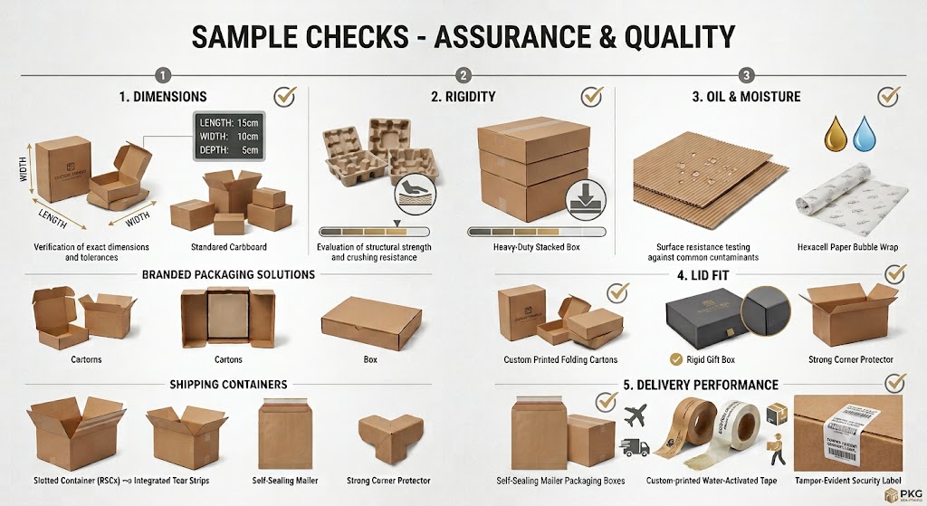 Bagasse tableware sample testing checklist for wholesale buyers